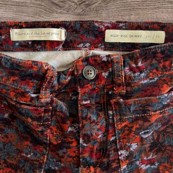 Anthropologie Pilcro and the Letterpress Corduroy Jeans Sz: 25 - Picture 6 of 15
